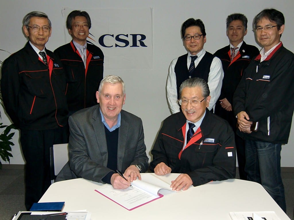 CSR Japan Signing with Miles