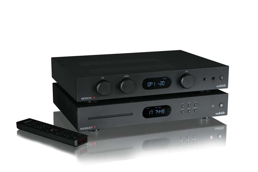 Audiolab 6000A Amp With DAC 6000CDT CD Transport Hifi Pig