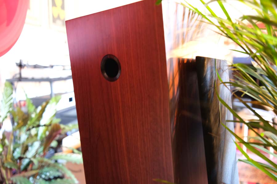 Davis acoustics courbet 8 loudspeakers rear port