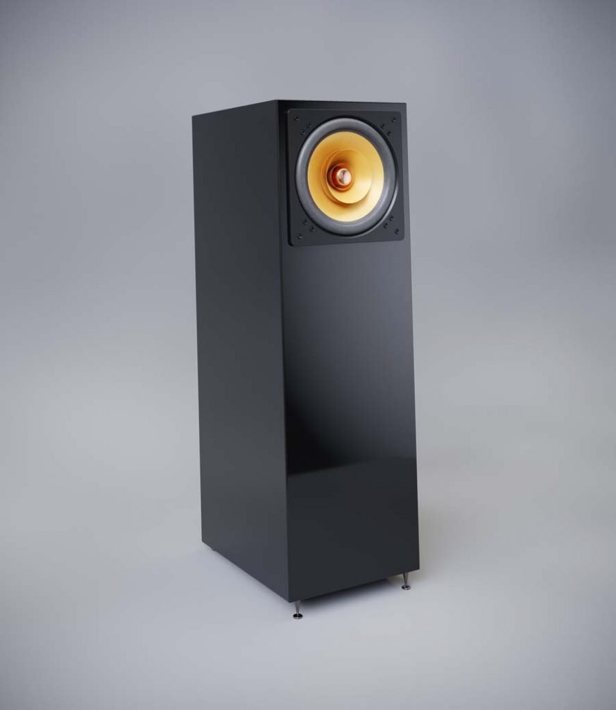 Cube audio Jazzon speakers front side