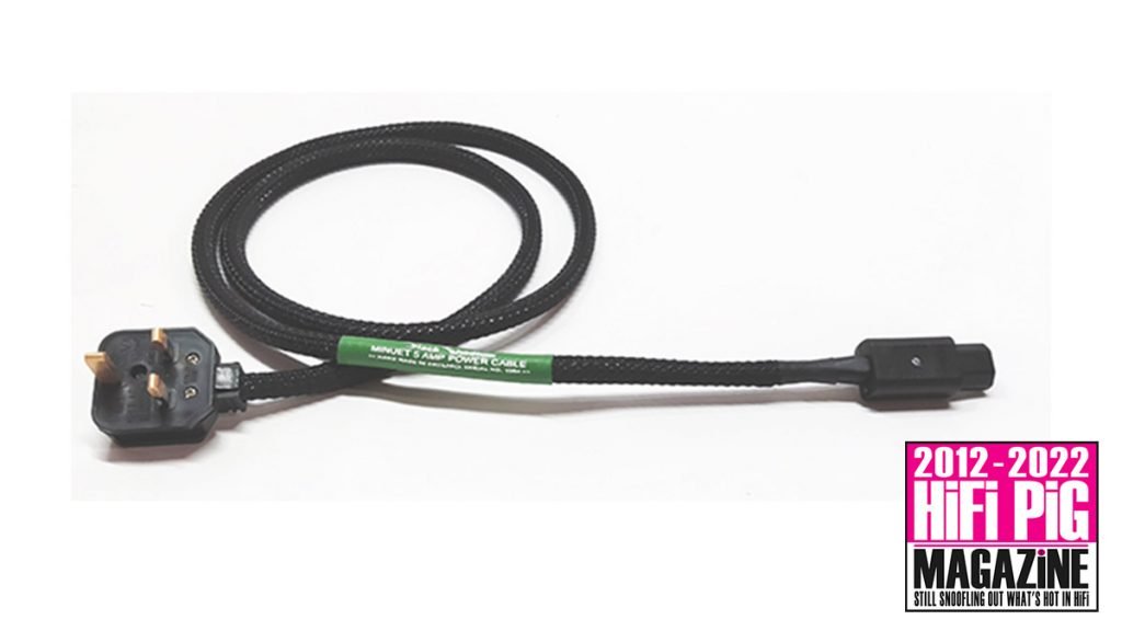 Black Rhodium Minuet Mains Power Cable