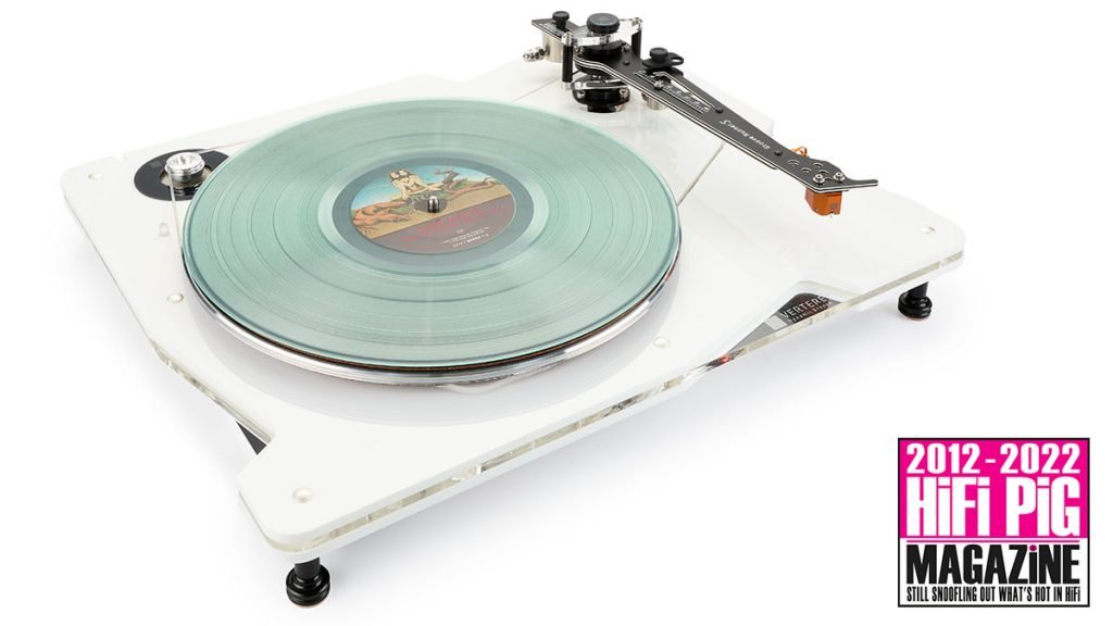 Vertere White DG-1S Record Player