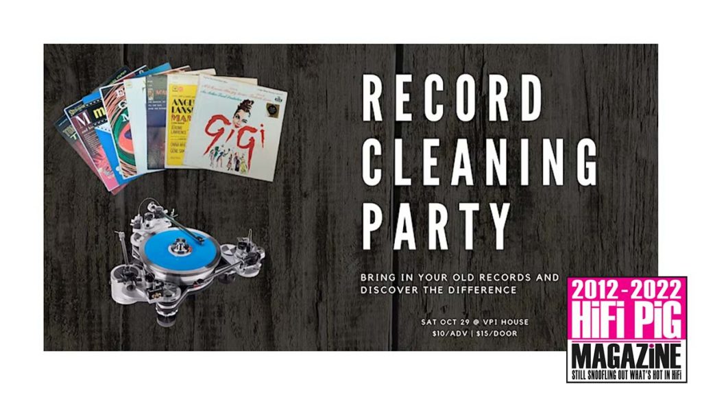 VPI Record Cleaning Party