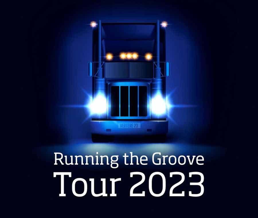 Vertere Running the Groove Tour 2023