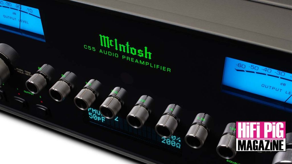 McIntosh C55 And McIntosh C2800 Preamplifiers hifi news 