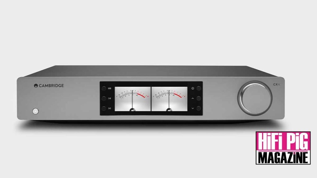 Cambridge Audio CXN100 now with VU Meters as the brand give it an OTA update hifi news