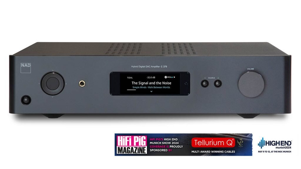 NAD C 379 HybridDigital DAC Amplifier Launch At High End Munich 2024