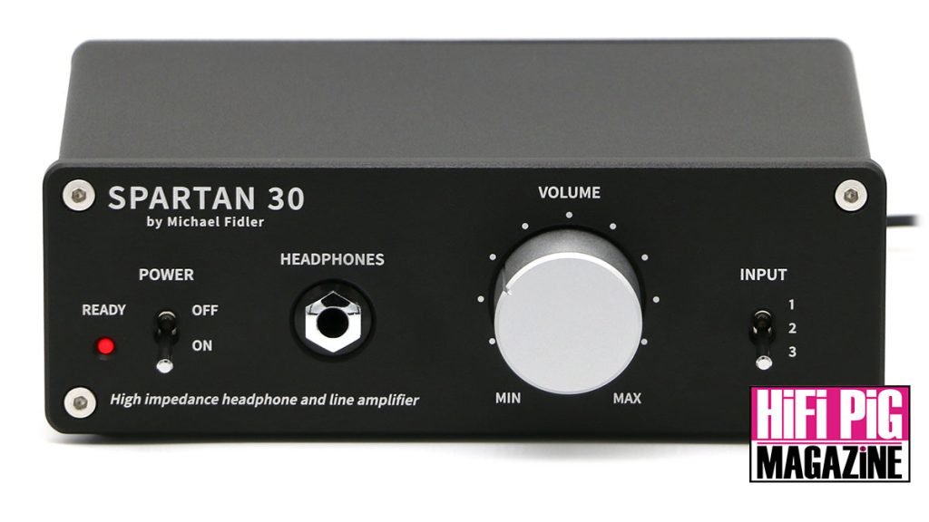 SPARTAN 30 By Michael Fidler Headphone And Pre Amplifier hifi news