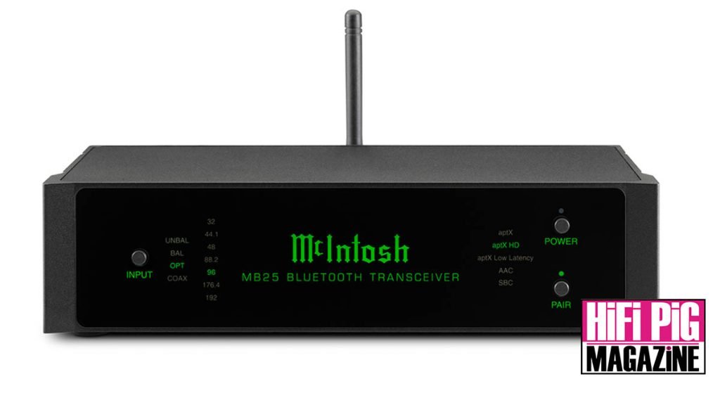 McIntosh MB25 Bluetooth Receiver hifi news