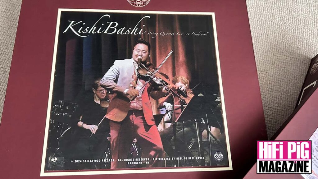 Kishi Bashi String Quartet Session Live at Studio 47, ¼”, 2 track, 15ips, CCIR Tape review